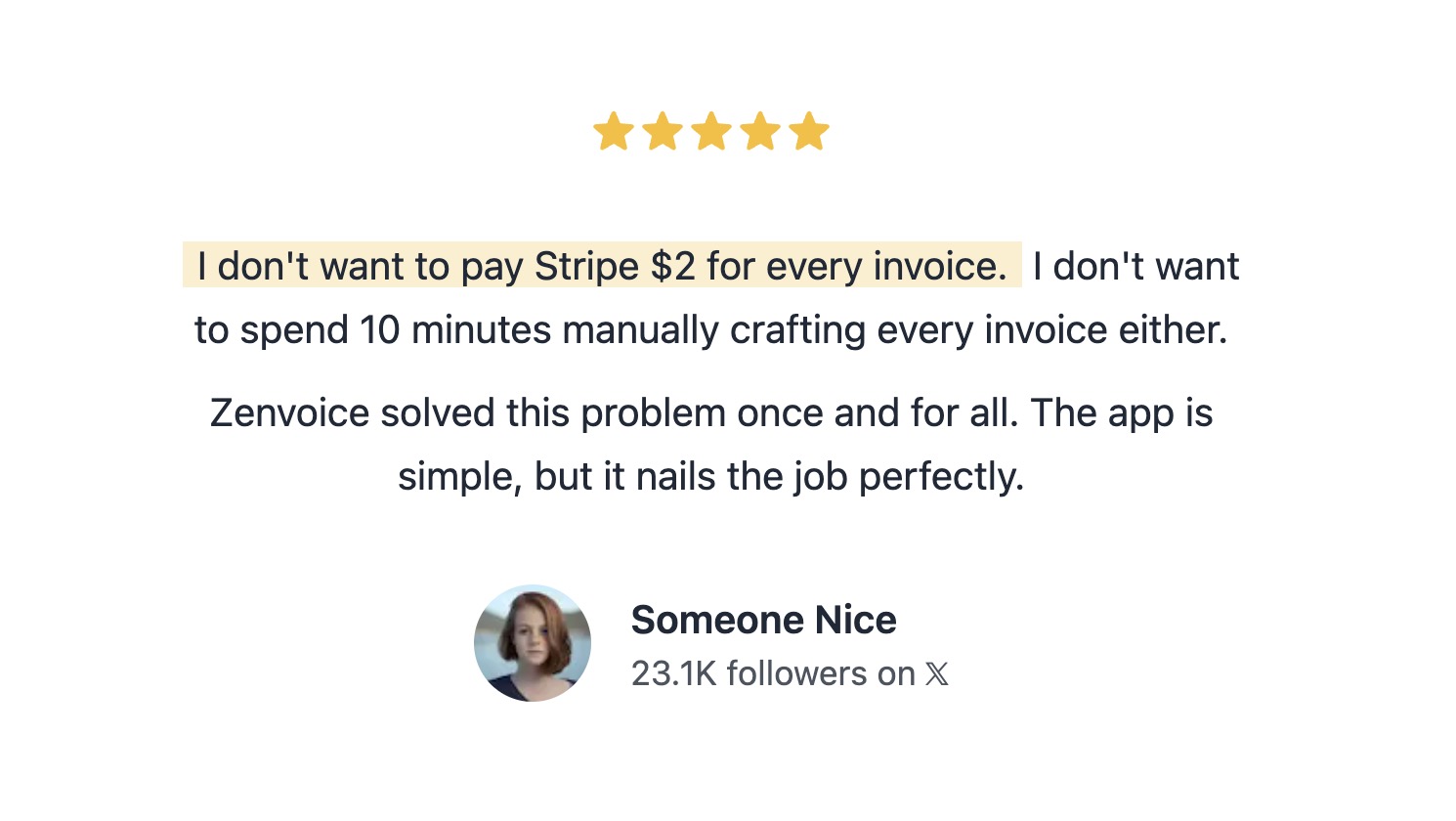 A Testimonial Small component for WeeShip boilerplate