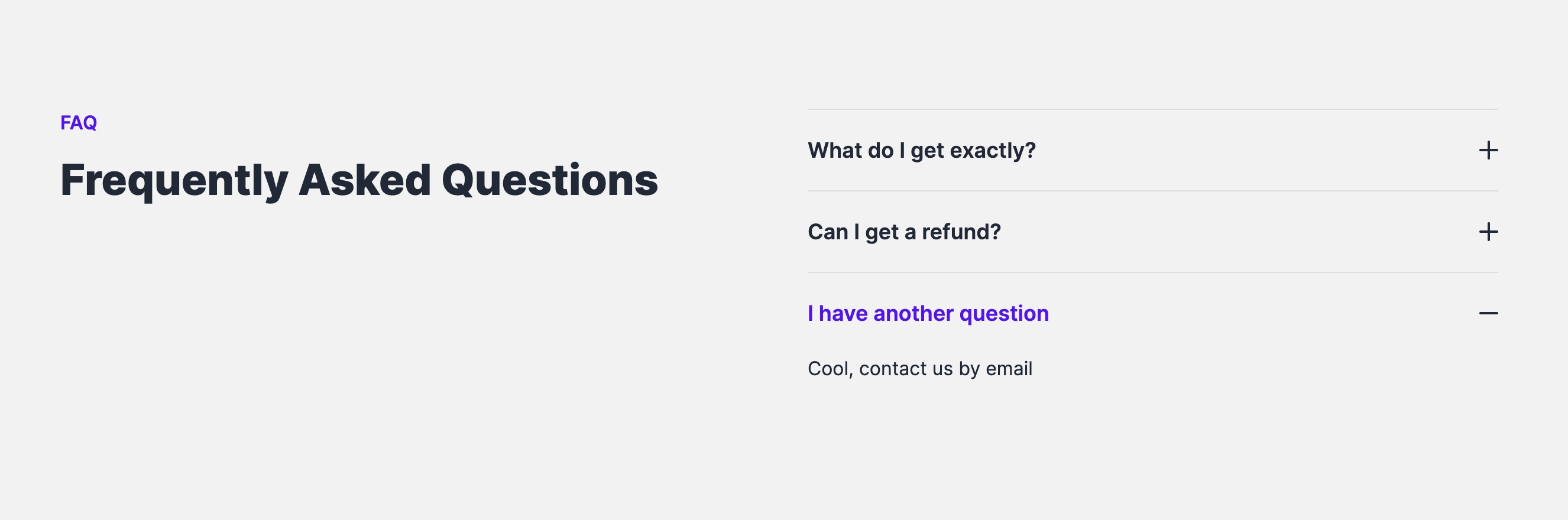A FAQ component for WeeShip boilerplate