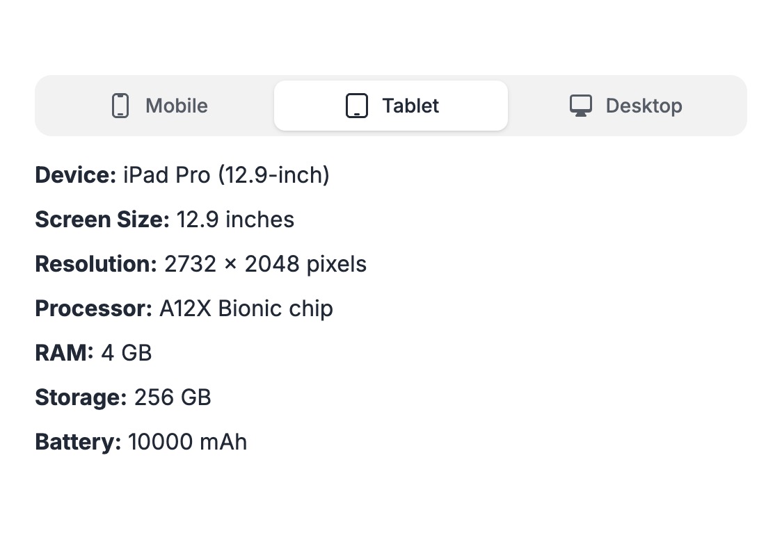 A Tabs component for WeeShip boilerplate